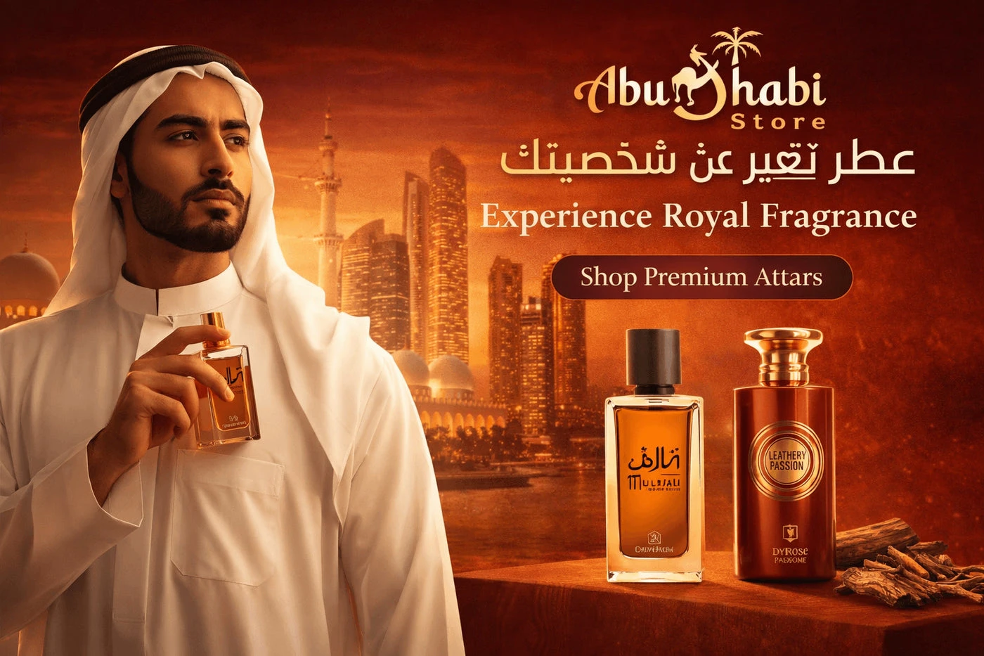 Abu Dhabi Store — Experience Royal Fragrance
